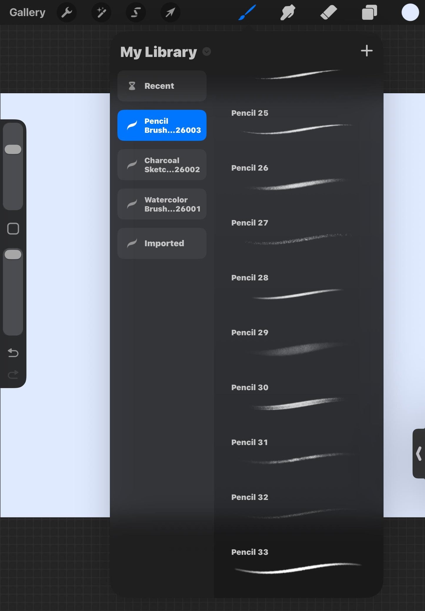 33 Procreate Pencil Brushes, Realistic Sketching Graphite Drawing (Digital Download)