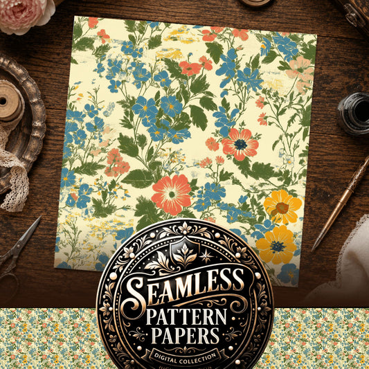 Floral Seamlesss Seamless Pattern