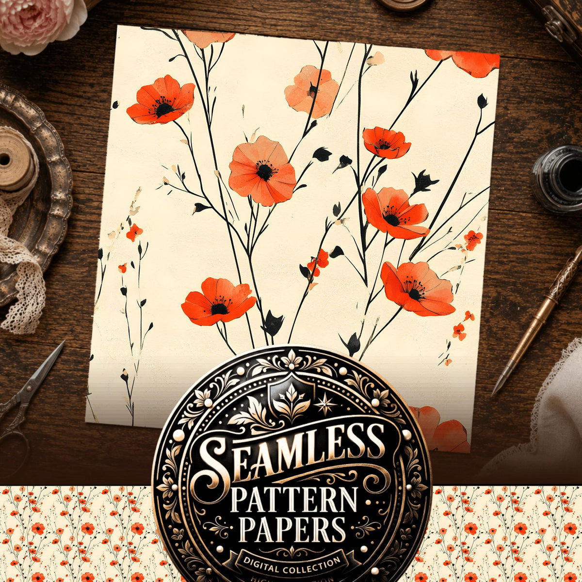 Floral Seamless Pattern
