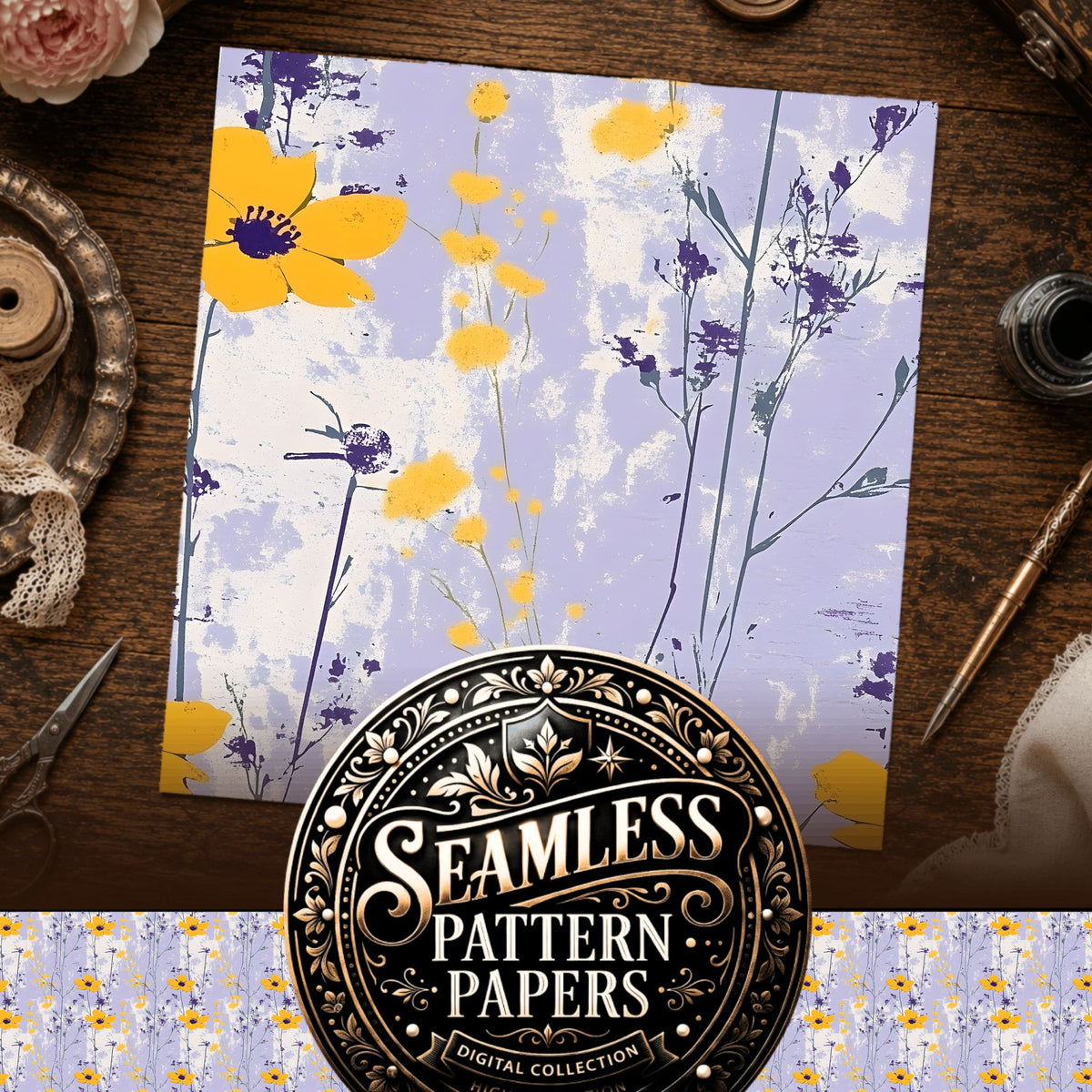 Floral Seamless Pattern