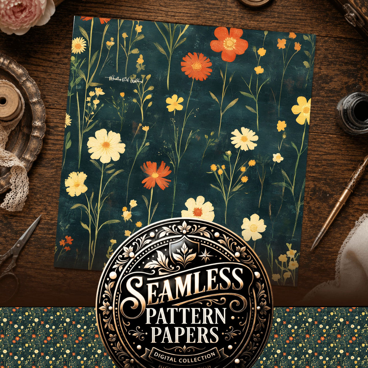 Floral Seamless Pattern