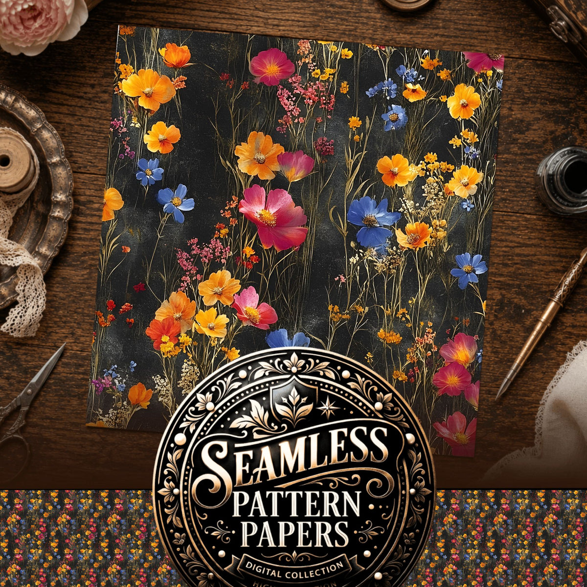Floral Seamless Pattern
