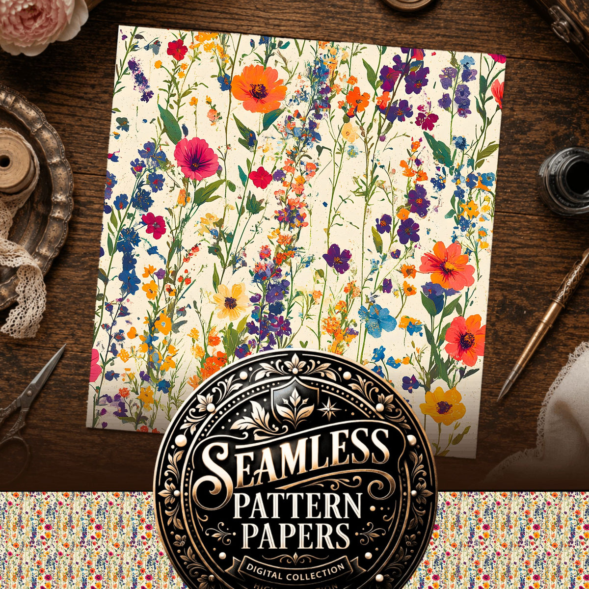 Floral Seamless Pattern
