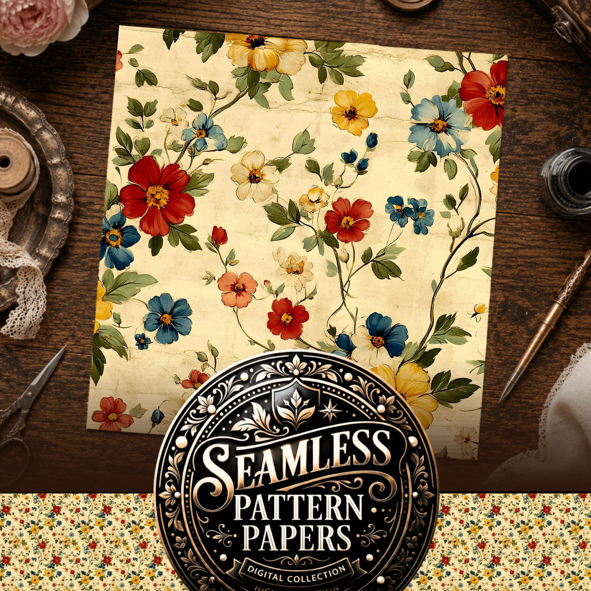 Floral Seamless Pattern