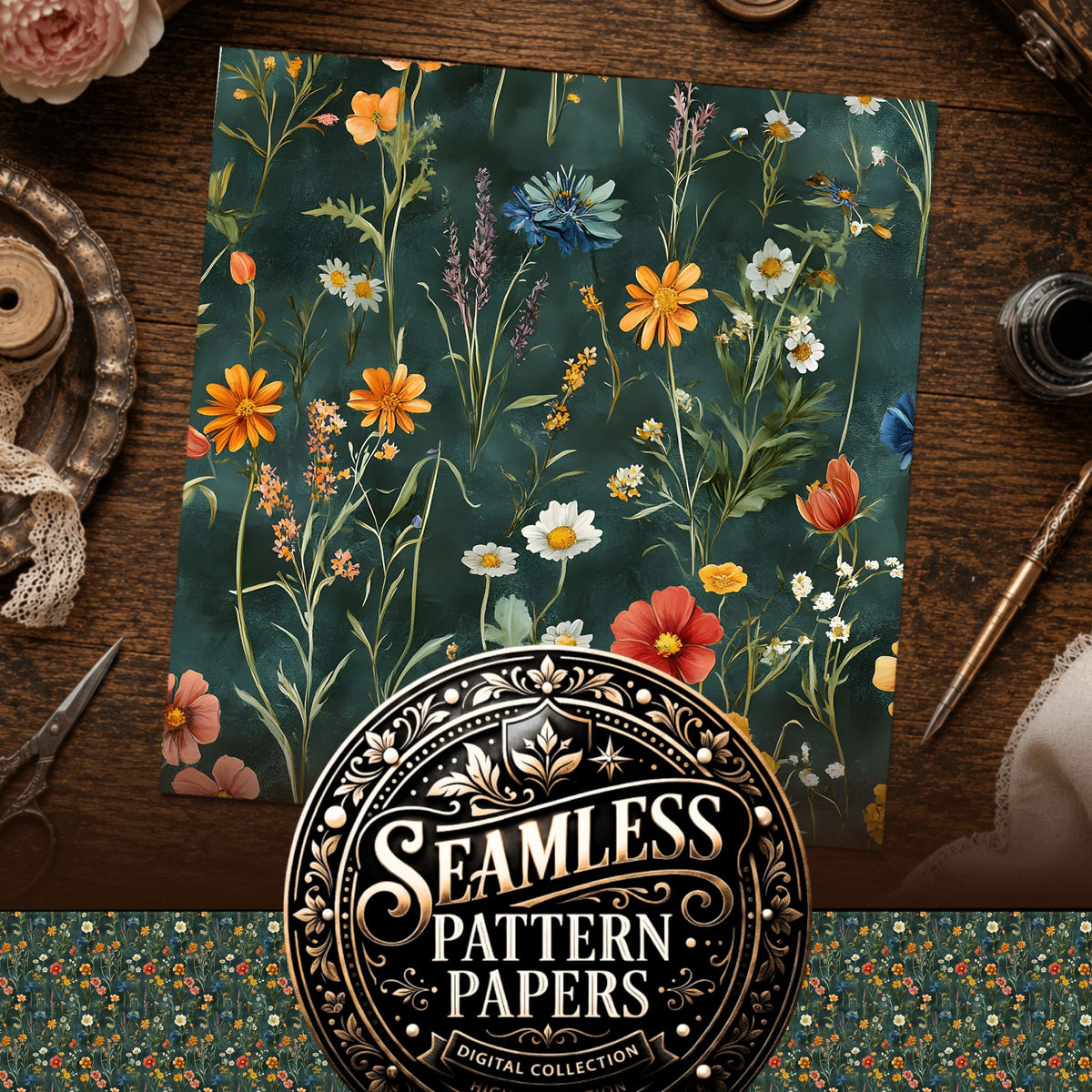 Floral Seamless Pattern