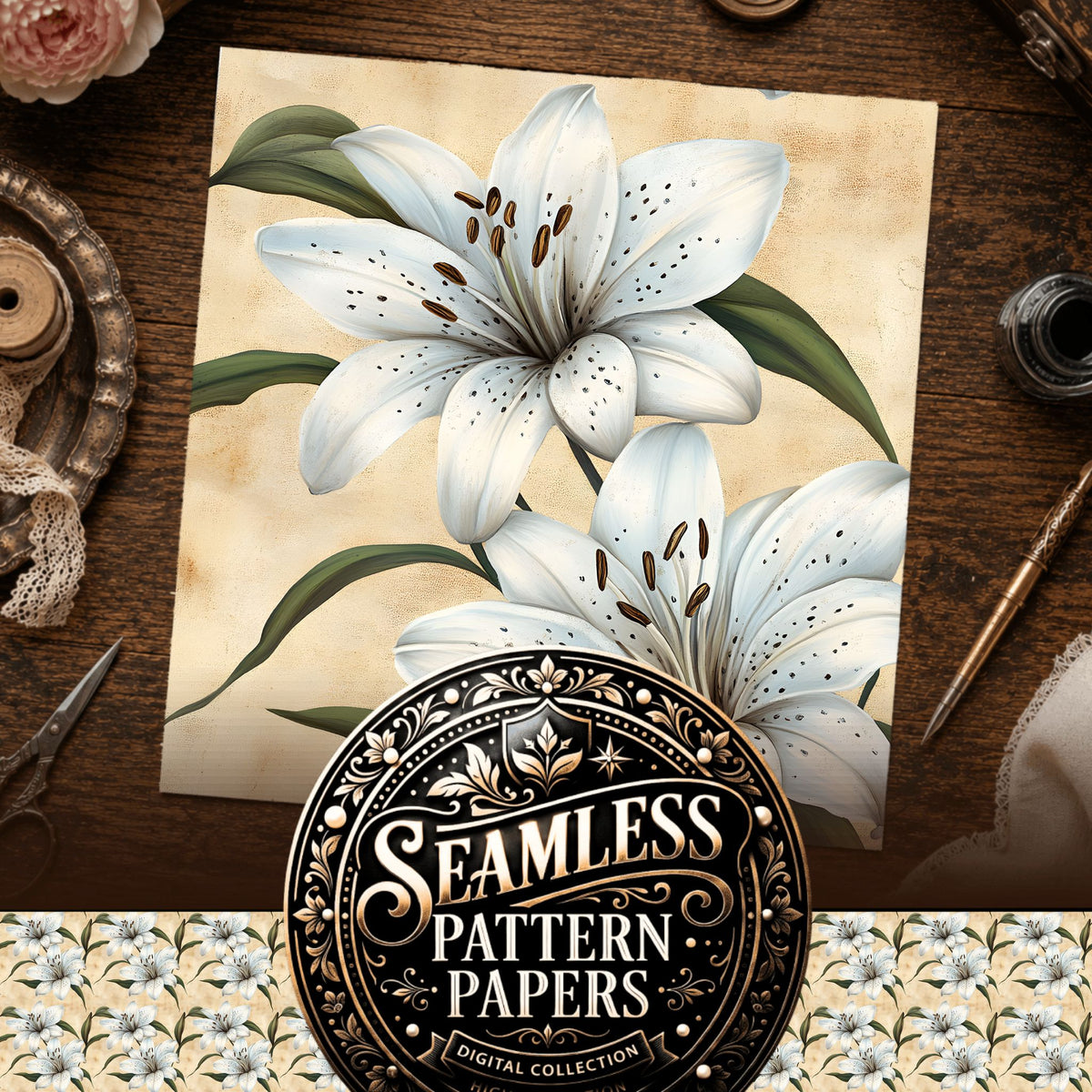 Floral Seamless Pattern