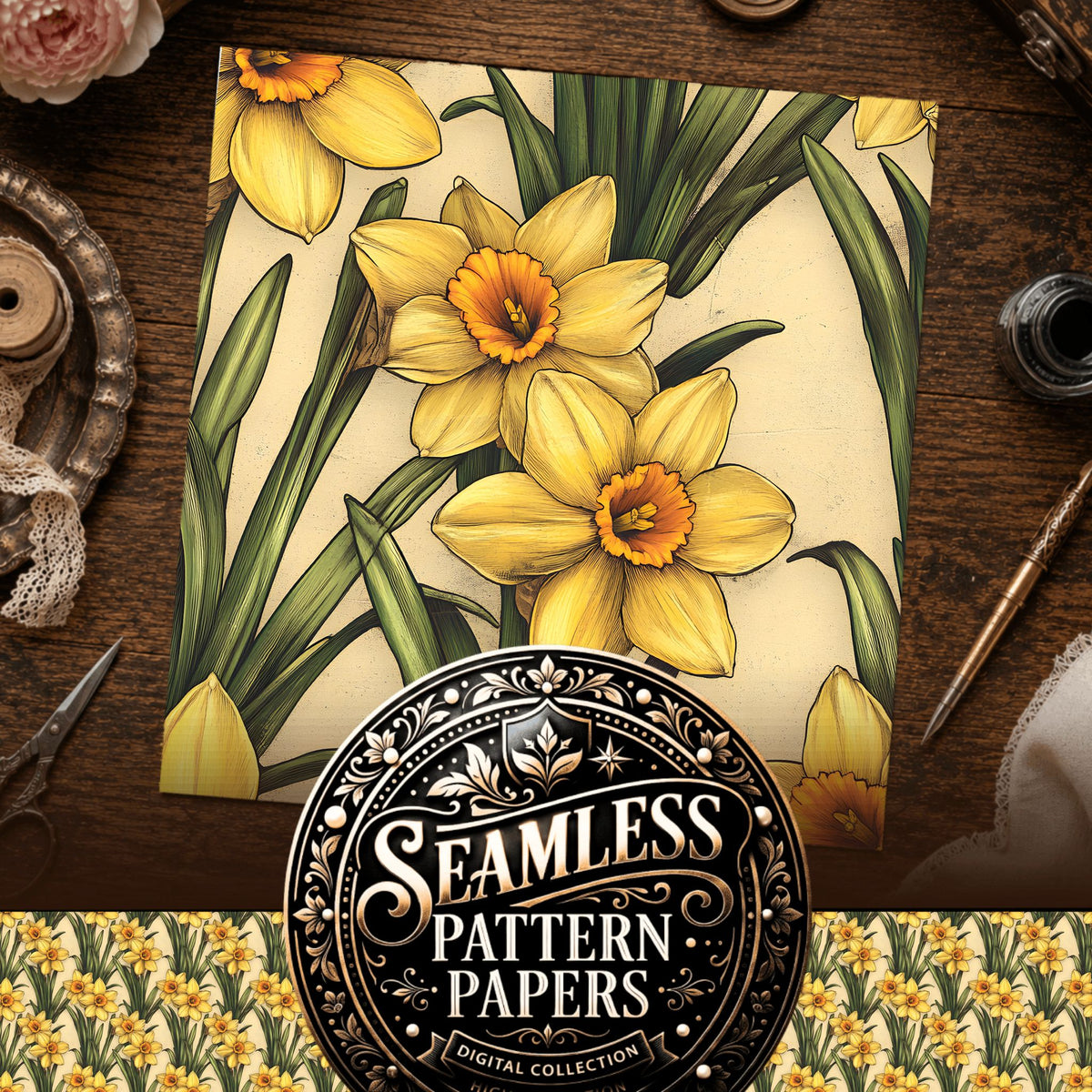 Floral Seamless Pattern