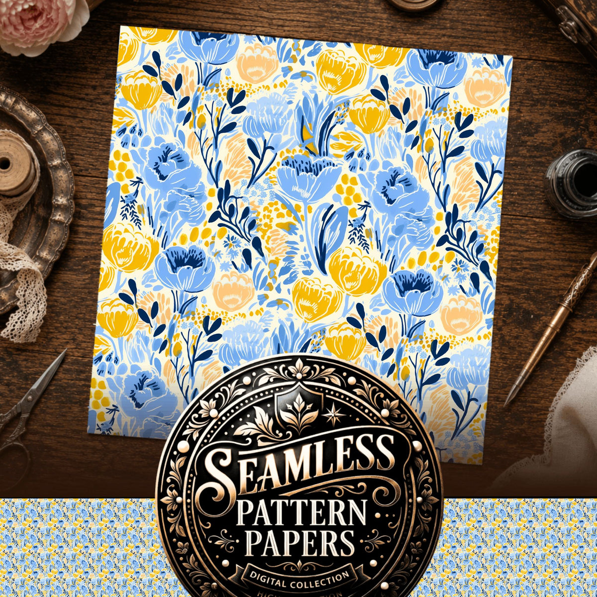 Floral Seamless Pattern