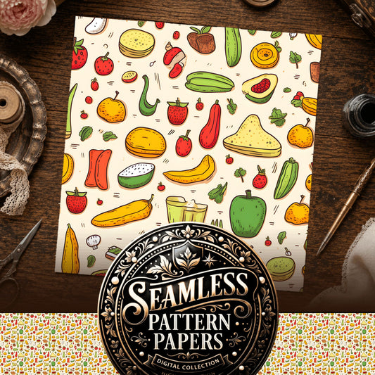 Food Seamless Pattern