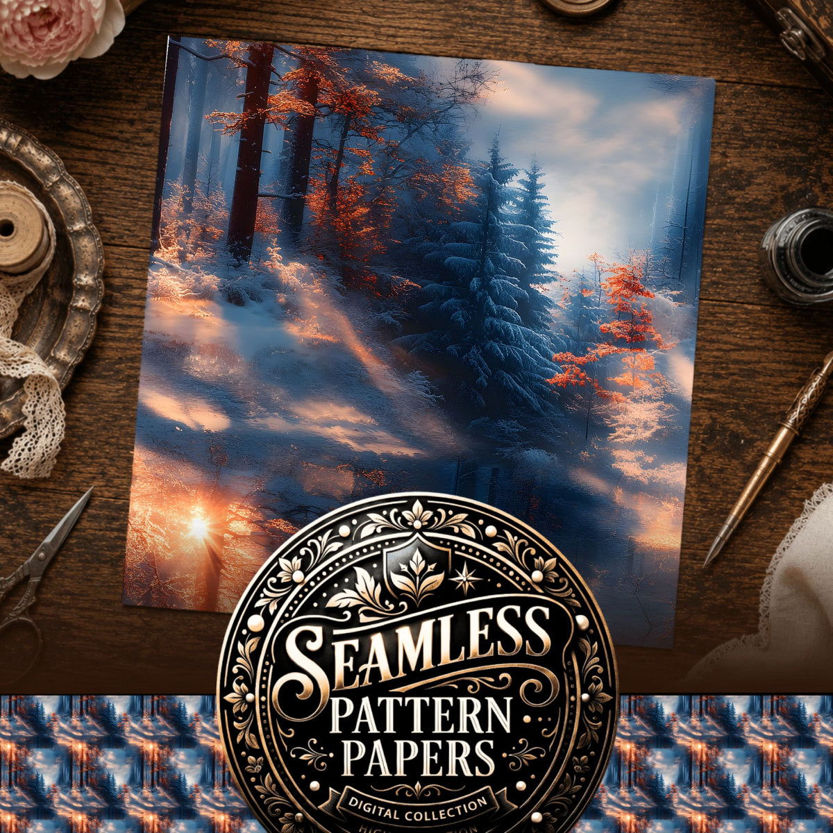 Forest Seamless Pattern