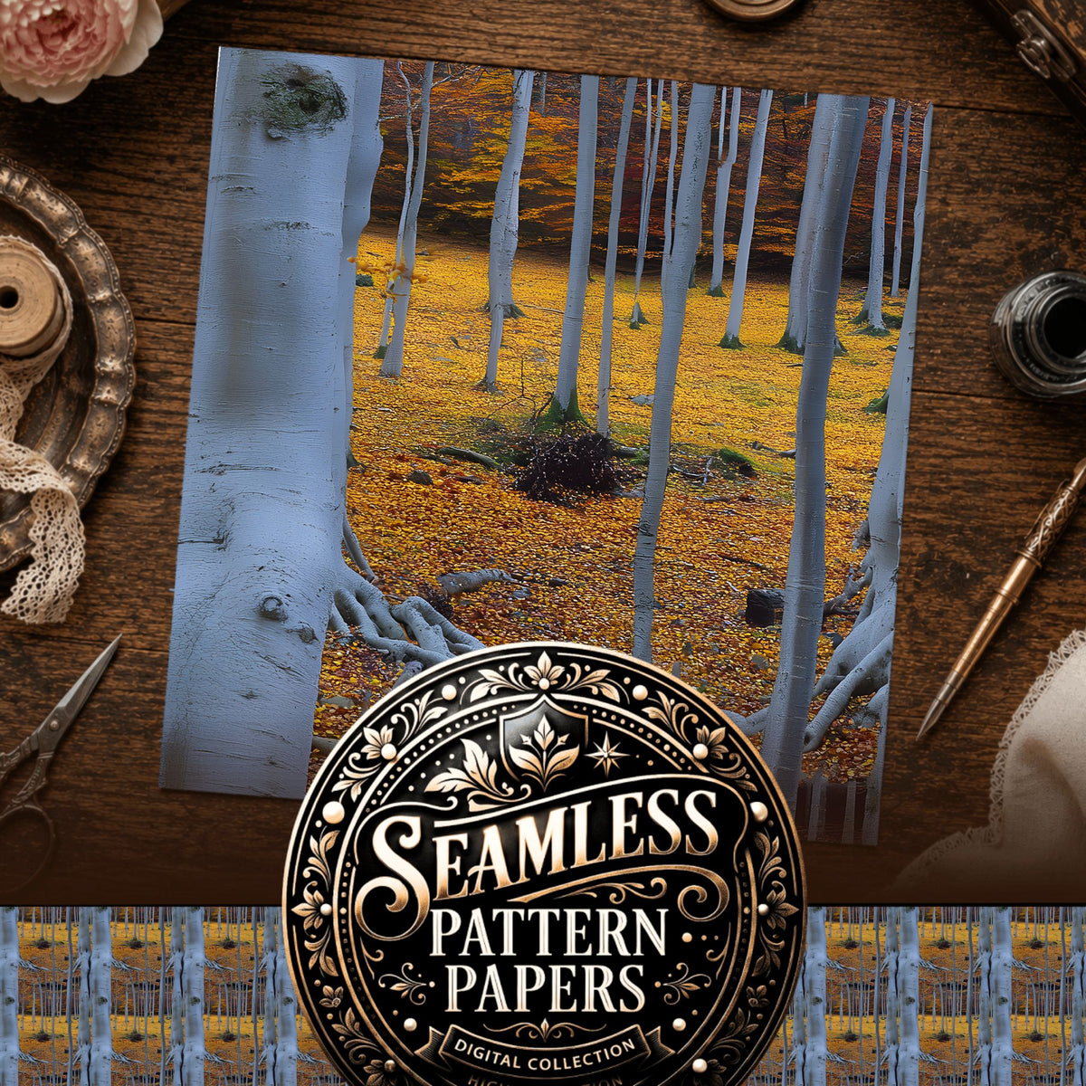 Forest Seamless Pattern
