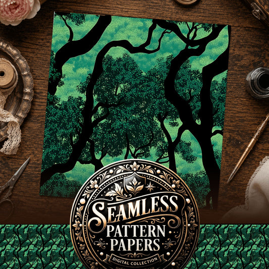 Forest Seamless Pattern