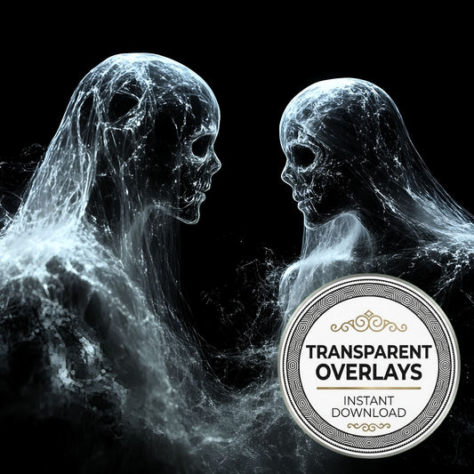 Ghostly Apparitions Transparent Overlay Pngs