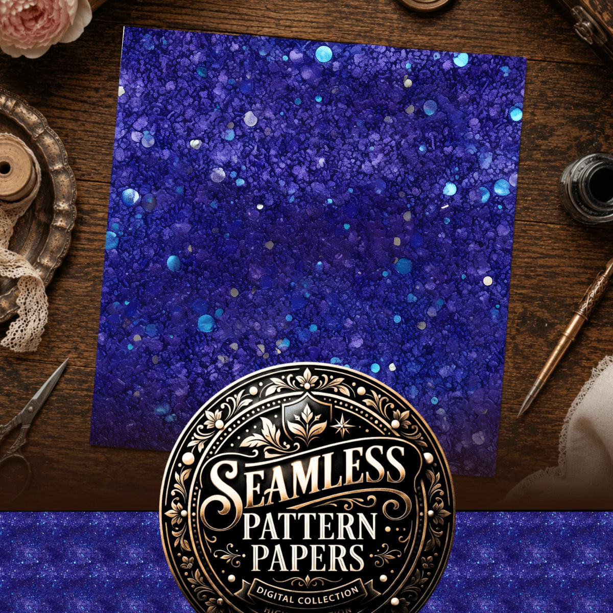 Glitter Seamless Pattern