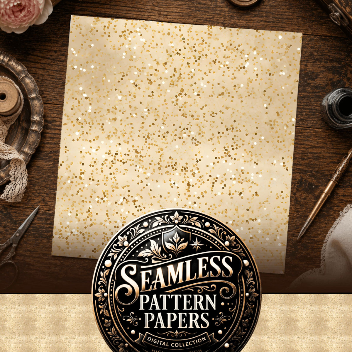 Glitter Seamless Pattern