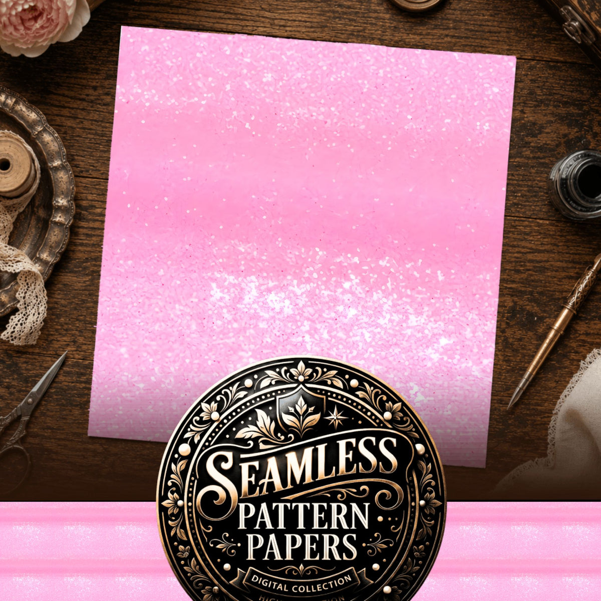 Glitter Seamless Pattern