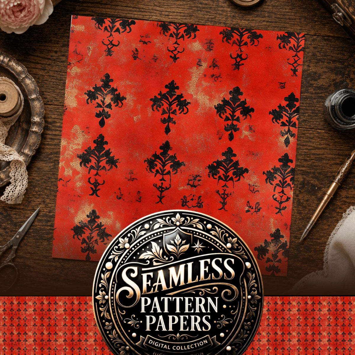 Gothic Seamless Pattern