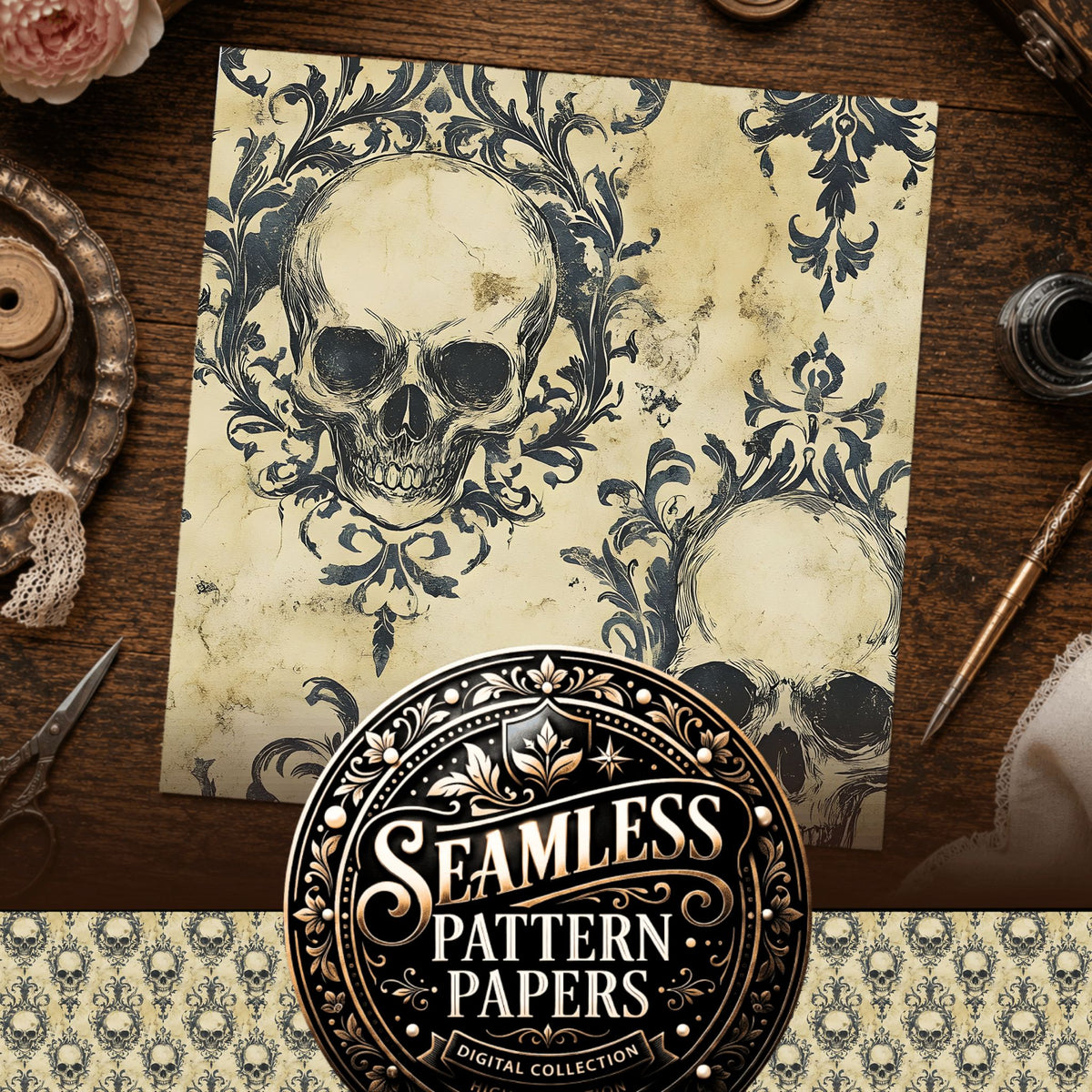 Gothic Seamless Pattern