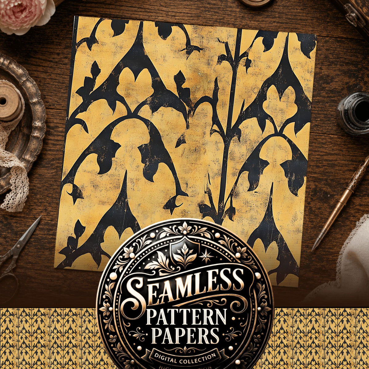 Gothic Seamless Pattern