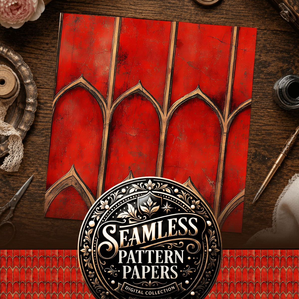 Gothic Seamless Pattern