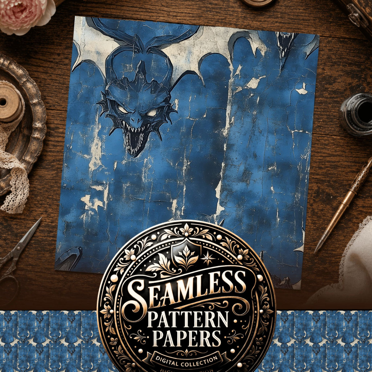 Gothic Seamless Pattern