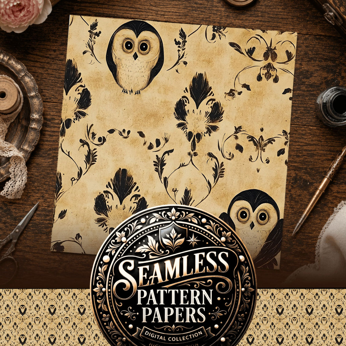 Gothic Seamless Pattern