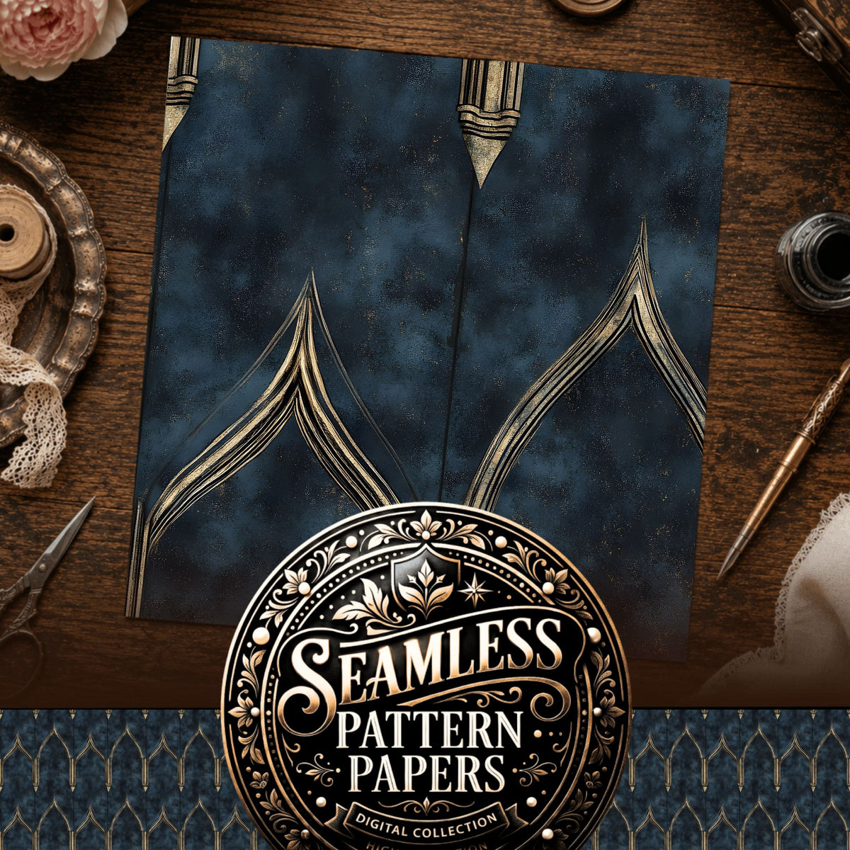 Gothic Seamless Pattern