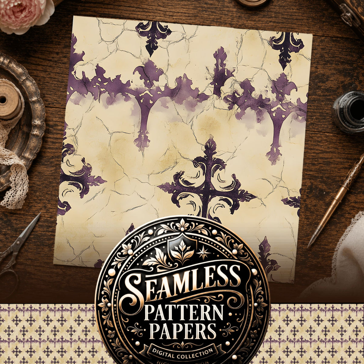 Gothic Seamless Pattern