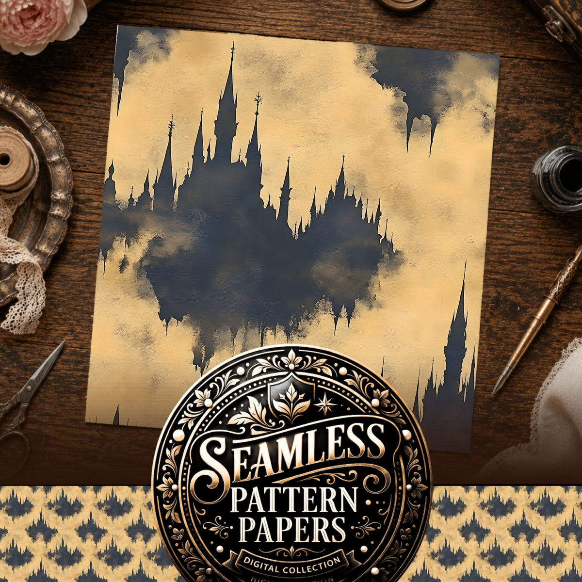 Gothic Seamless Pattern