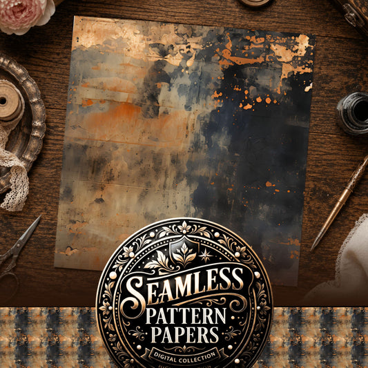 Grunge Textures Seamless Pattern