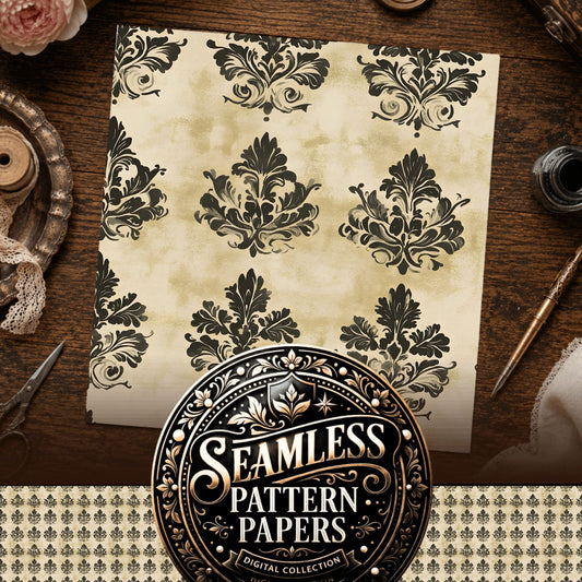 Grunge Textures Seamless Pattern