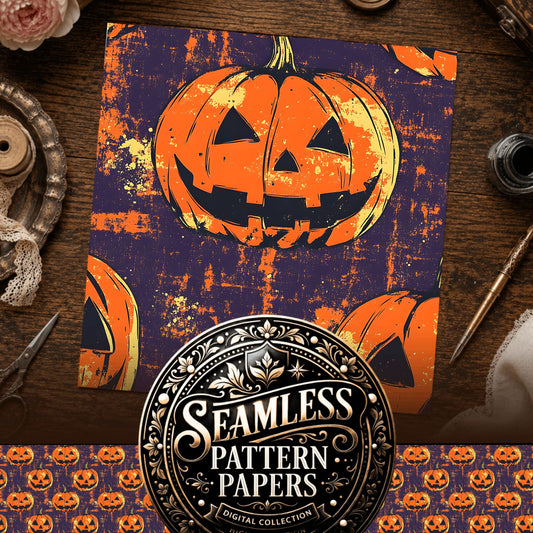 Halloween Seamless Pattern