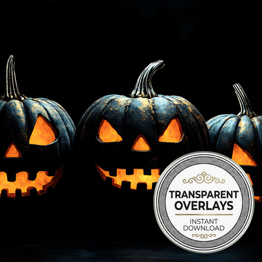 Halloween Transparent Overlay Pngs