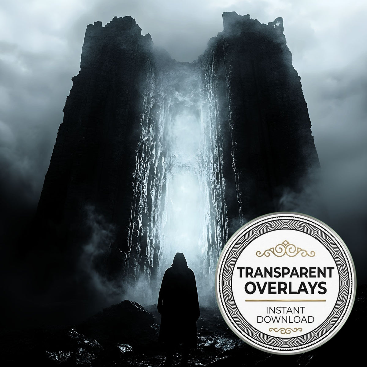Haunted Cathedral Portal Transparent Overlay Pngs