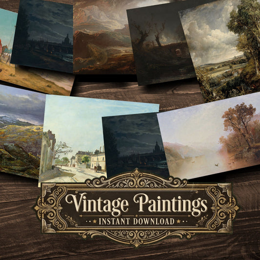 Landscapes Vintage Paintings