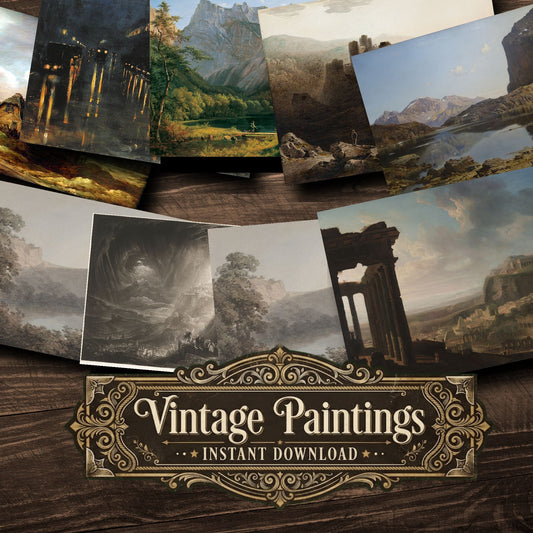 Landscapes Vintage Paintings
