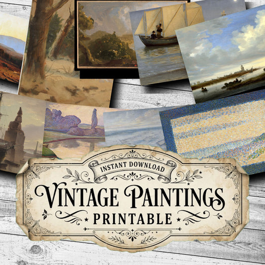 Landscapes Vintage Paintings