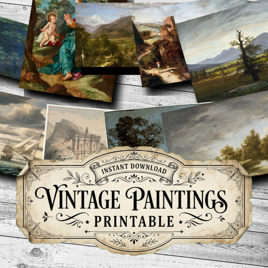 Landscapes Vintage Paintings
