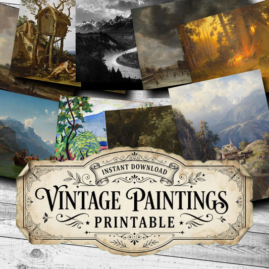 Landscapes Vintage Paintings