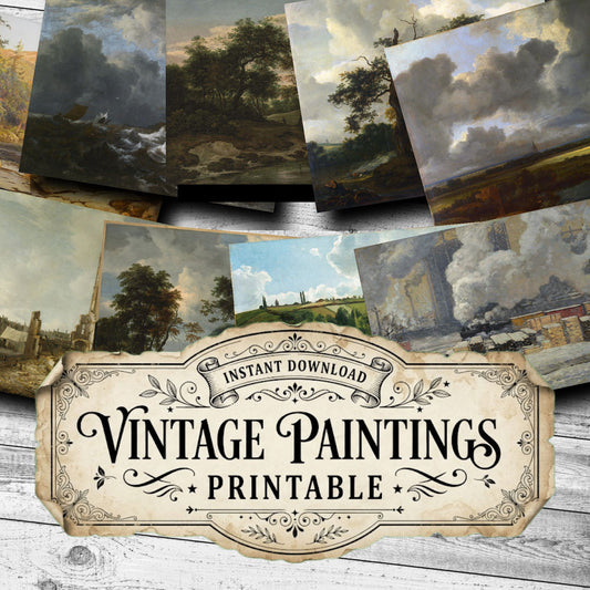 Landscapes Vintage Paintings