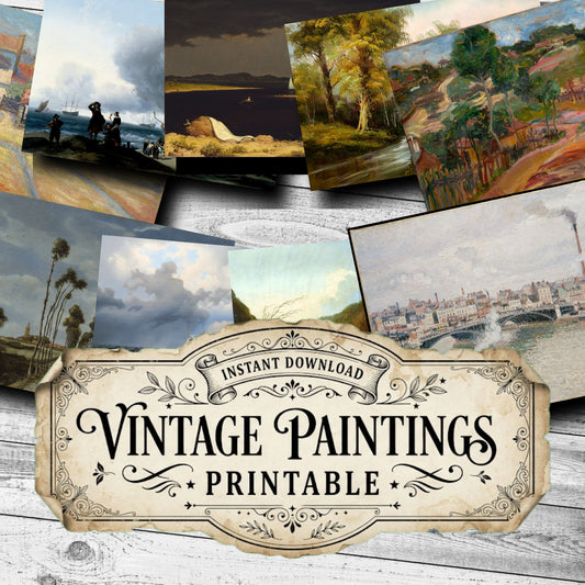 Landscapes Vintage Paintings