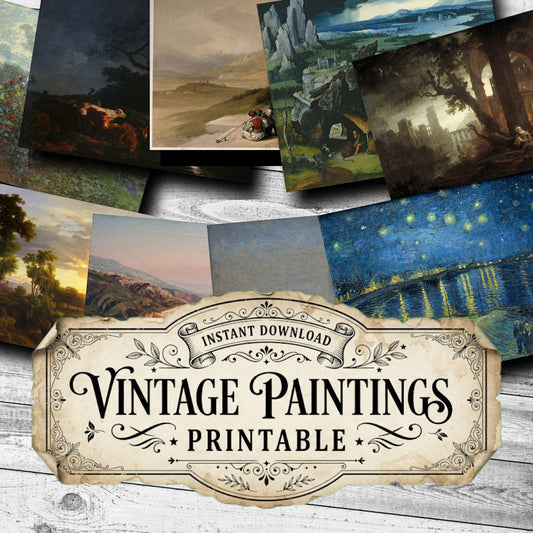 Landscapes Vintage Paintings