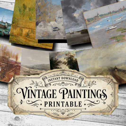 Landscapes Vintage Paintings