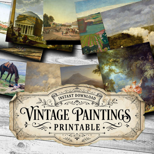 Landscapes Vintage Paintings
