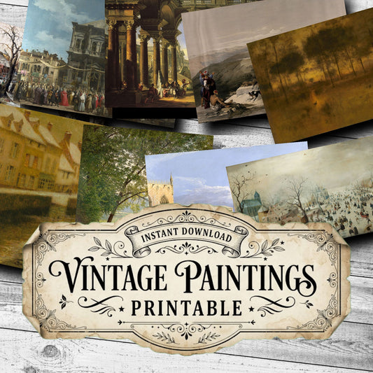 Landscapes Vintage Paintings