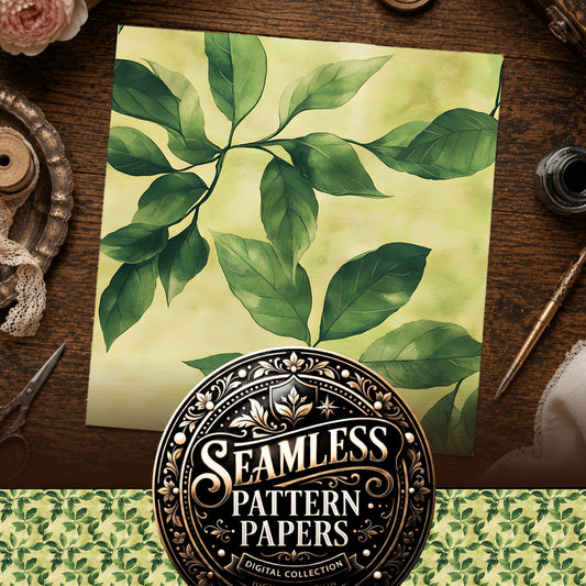 Leaves Seamless Pattern