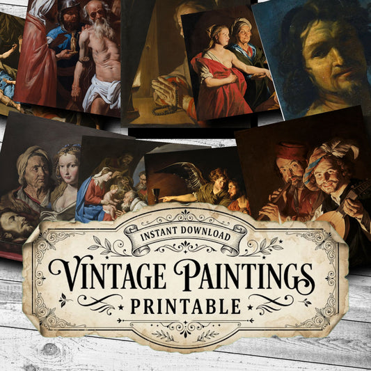 Matthias Stom Vintage Paintings