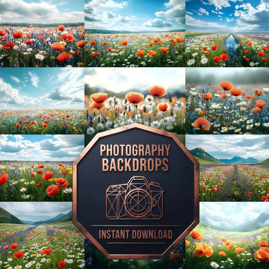 Meadow Bliss Backdrop Images