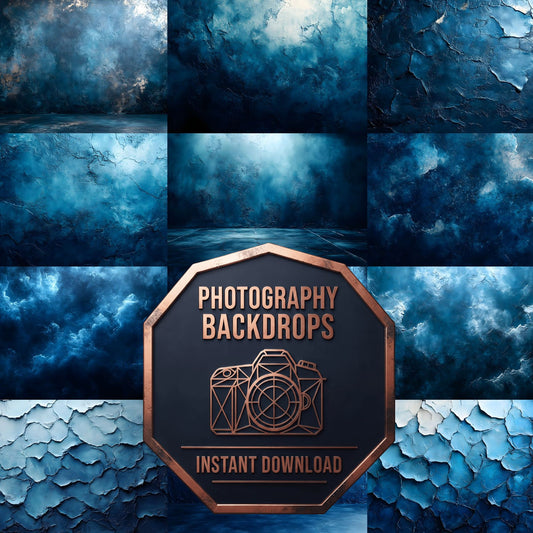 Midnight Frost Hues Backdrop Images
