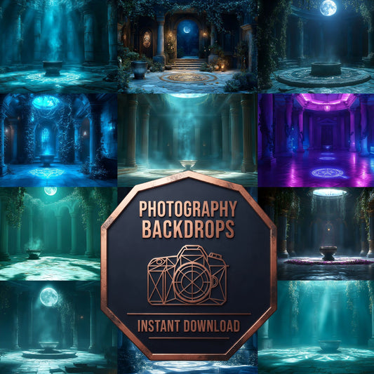 Moonlit Ritual Backdrop Images